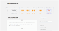 Desktop Screenshot of essayservicesreviews.com
