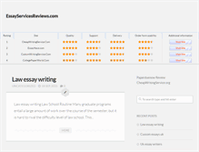 Tablet Screenshot of essayservicesreviews.com